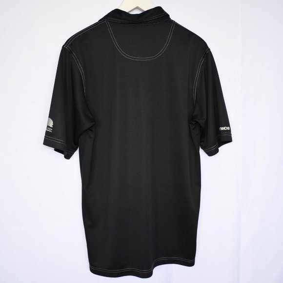 Sunice Black Athletic Polo T-Shirt - Picture 2 of 5